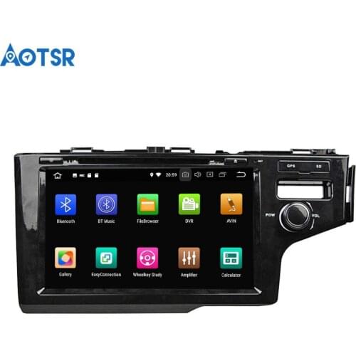 Aotsr Android 8.0 7.1 GPS navigation Car DVD Player For Honda FIT 2014 multimedia radio recorder 2 DIN 4GB+32GB 2GB+16GB
