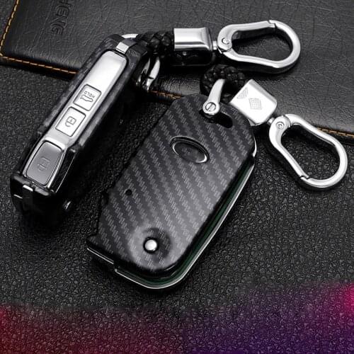 ABS Car Remote Flip Key Case Cover For Kia Sportage Ceed Sorento Cerato Forte KX3 K5 2017 2018 2019 2020 Remote Fob Key