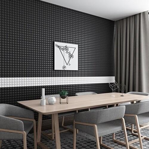 Creative Mosaic wall of creative self-adhesive wallpaper sitting room bedroom store background wall waterproof sticker