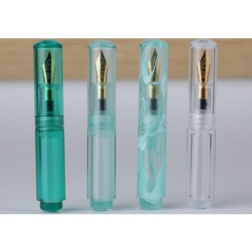 Moonman Wancai Mini Transparent Pocket-Size Eyedropper Fountain Pen High Quality Ink Pen