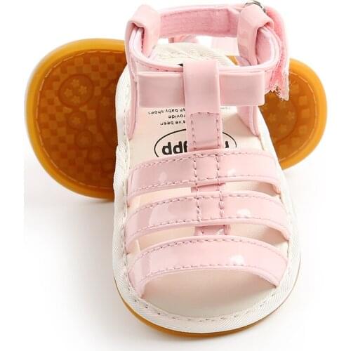 2020 Fashion PU Baby Sandals Infant Toddler Crib Shoes Soft Baby First Walkers Baby Moccasins