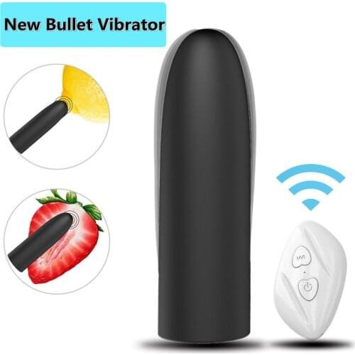 Remote Control Powerful Bullet Vibrator Women Clitoral Stimulator Vaginal G Spot Masturbation Erotic Vibrators Adult Sex Toys