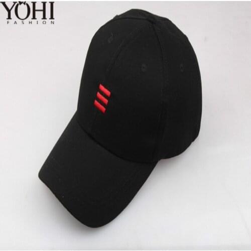 New High quality 100% Cotton Simple embroidery unisex baseball cap men female cap black baseball cap Dad Hat