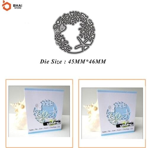 Cutting Dies 2021 Mini Submarine Frame Metal Stencil for DIY Scrapbooking Paper Card Making Embossing Christmas Craft Dies