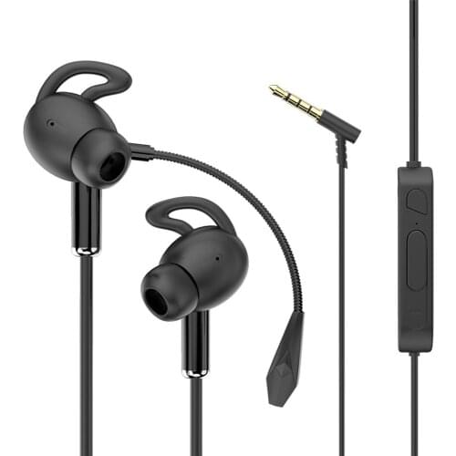 3.5mm In-Ear Wired Earphones Thousand yuan Stereo Bass Gaming Headsets Metal Earphone Noise Canceling Hifi Earbuds With Mic