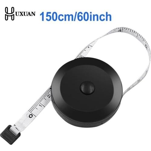 150cm/60" Body Measuring Ruler Sewing Tailor Tape Measure Soft Flat Sewing Ruler Meter Sewing Measuring Tape Random Color