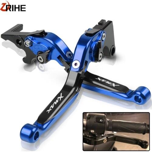Motorcycle Clutch Brake Levers For YAMAHA XMAX X-MAX X MAX Xmax 125/200/250/400 All Years Aluminum Adjustable Extendable Levers