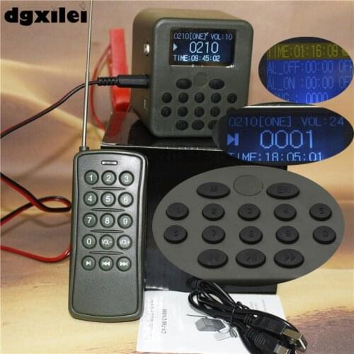 With 100-200M remote controller + 200 voices Hunting decoy 50w speaker bird hunting equipment mp3 player