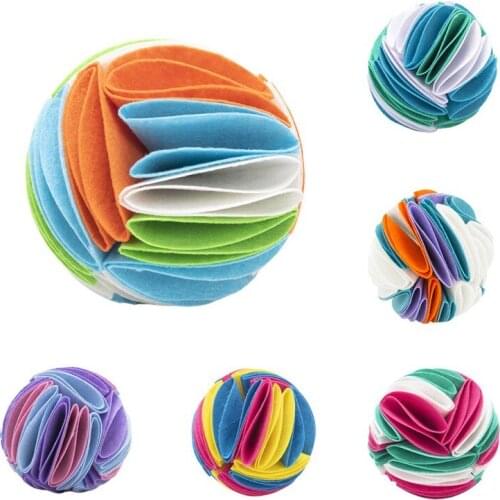 Pet Dog Cat Foldable Sniffe Ball Mat Toy Dog Cat Foldable Sniffe Ball Mat Toy Interactive Chewing Toy Feeding Training Pad