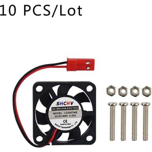 DC 5V Cooling Fan for Raspberry Pi Heat Dissipation Cooler Radiator for ABS Acrylic Case Fan for Orange Pi