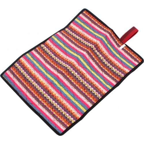 Moisture-proof Blanket Portable Foldable Ethnic Pattern Thickened Mat Camping Mountaineering Accessories Outdoor Waterproof Mat