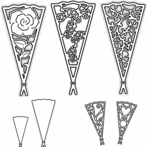 Chinese Flower Fun Metal Cutting Dies Stencils For DIY Scrapbooking Paper Cards Decorative Embossing Handcraft Die Cuts Template