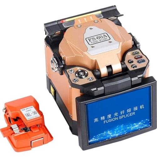 Factory price A full set of FTTH Fiber Optic Splicer Fiber Fusion Welding Splicing Machine FS-60A Fiber Optical Fusion Splicer