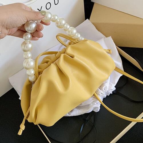 French Niche Bag Crossbody All -Matching Women 's Bag 2021 New Trendy Summer Fashion Shoulder Bag Western Style Cloud Bag