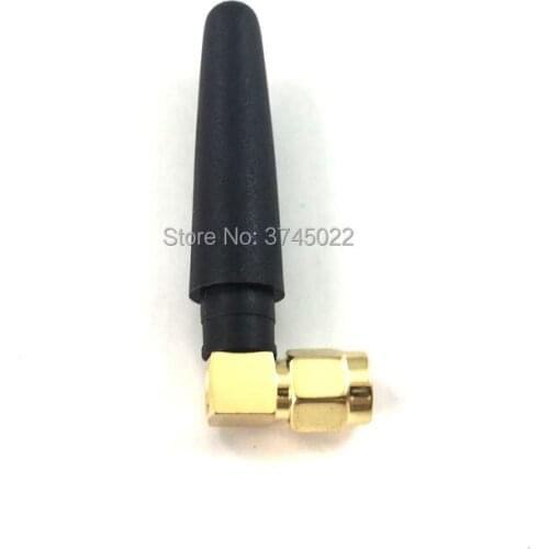 10pcs 5cm Length 2.4Ghz Wifi Antenna With Sma Male Connector 2dbi Rubber Antenne For Wilress Router