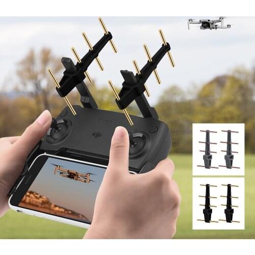 2 Pcs Yagi Antenna for Mavic 2/Mavic Mini/Mavic Pro Drone Remote Controller Antenna Signal Booster Range Extender Accessories
