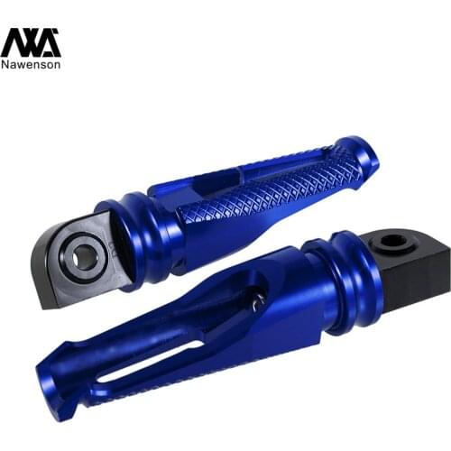 CNC Aluminum Motorcycle Footpegs 6 Colors Rear Passenger Pegs for Yamaha YZF R6 2006-2017 for YZF R1/R1S/R1M 2009-2014