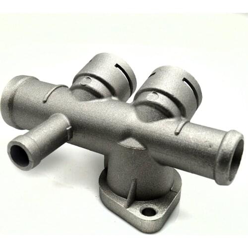 Aluminium alloy 1.8T Engine Cooling Coolant Hose Connector Supercharger Pipe For Jetta Golf MK4 Bettle A3 S3 TT Seat Leon Ibiza