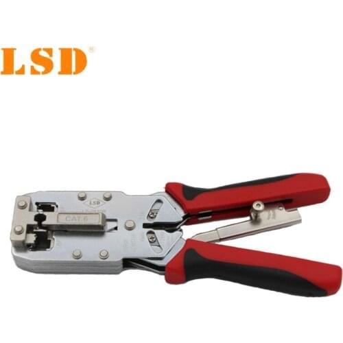 LS-2810R Network Tool for RJ45 8P8C ,RJ11 cables Ethernet Cat 6 Terminals multifunction tool Crimping Tool Plier multitool