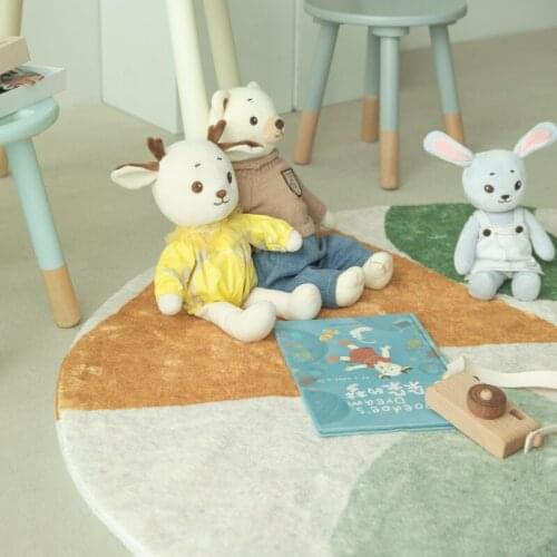 Cy Hill Personalized Carpet Nordic Plush Childrens Room Ins Style Non-Slip Floor Mat