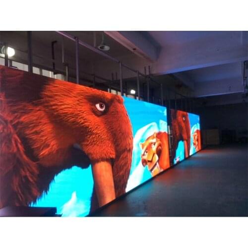 Indoor advertising board LED display video wall P3 SMD2121 576*576mm Die Casting Aluminum Cabinet rental led screen
