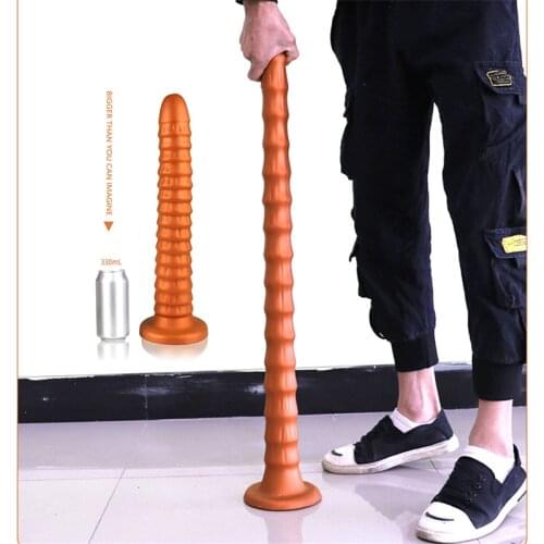 SexShop Huge Screw Dildo With Suction Cup Anal Buttplug Prostate Massage Anus Dilator Vagina Masturbation Sex Toys For Men Women