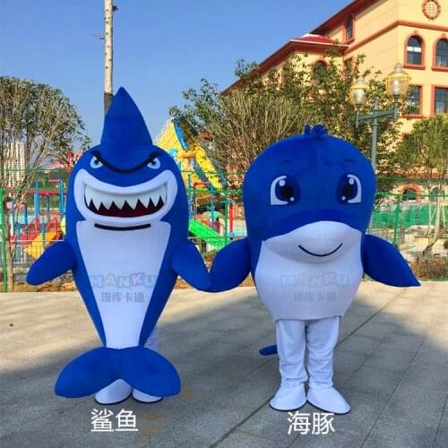 Shark Mascot Costume Cartoon Character Leafleteer Dress Funny Mascots Cosplay Theme Mascotte Carnival Costume Can Be Added Logo
