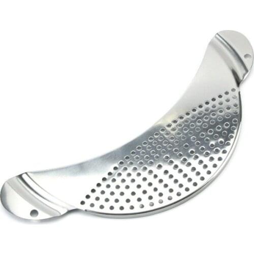 1PC Stainless Steel Pot Strainer Drainer Handle Water Filtering Rack Rice Washing Sieve Tool Kitchen Gadgets Tools OK 0910
