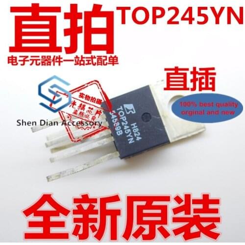 10pcs 100% orginal new in stock TOP245Y TOP245YN TO220-6 chip