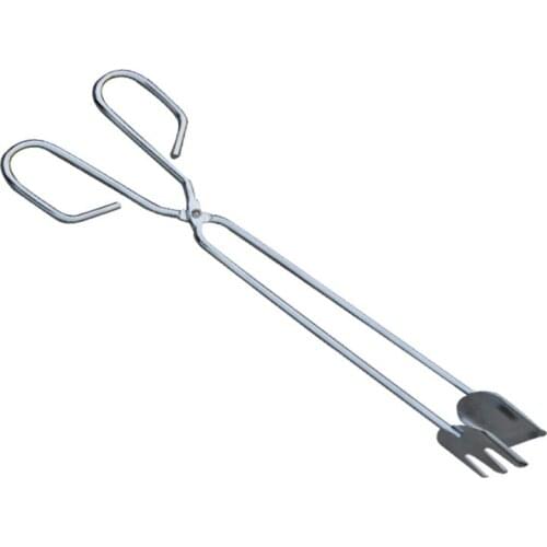 300pcs BBQ Tools Stainless Steel Scissors Type Grilled Food Clip Barbecue Accessories Portable Tongs Outdoor Gadget