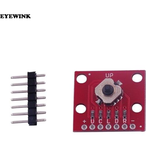5 Channel 5way tactile switch breakout module converter adapter board for arduino