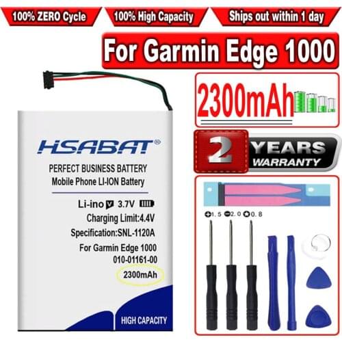 HSABAT 1800mAh 010-01161-00 Battery for Garmin Edge 1000 Edge EXPLORE 1000 Approach G8 GPS Navigator 361-00035-06 DI44EJ18B60HK