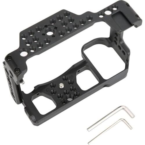 High Quality Aluminium Alloy Black Multihole Video Vlog Camera Cage Accessory for Nikon Z6 Z7 Mirrorless Cameras