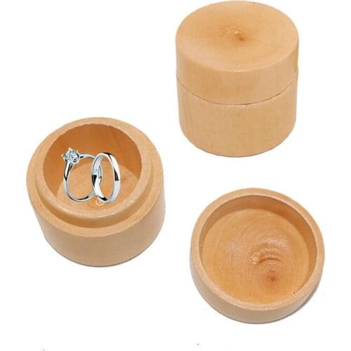 Wedding Ring Holder Wood Ring Box Vintage Wedding Decor Chic Wooden Photography Props for Wedding F20173950