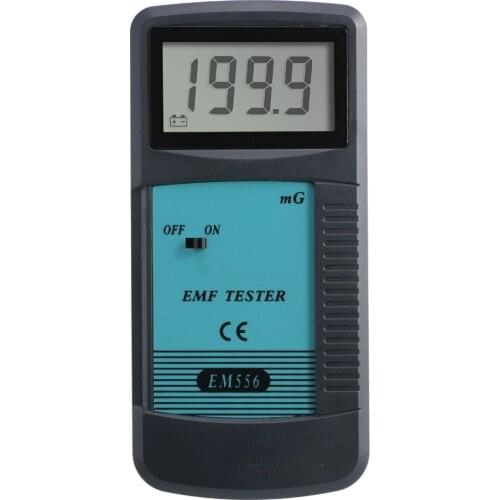 Free Shipping High Accuracy Electromagnetic Radiation Detector 0.1-199.9mG 30HZ-400HZ Digital EMF Dosimeter Tester Equipment