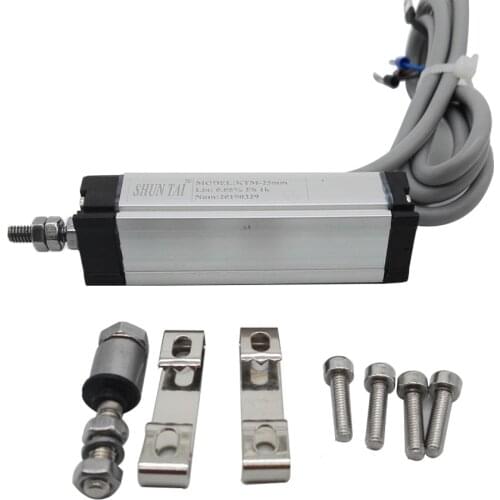 Mini KTM-25MM 10mm 15mm 25mm 50mm 75mm 100mm electronic ruler linear displacement LVDT sensor displacement measuring sensor