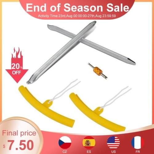 Motorcycle Tire Iron Changer Lever Tool Wheel Rim Protector Valve Tool Tyre Remover Levers Spoon Fix Tool Motorcycle Repair