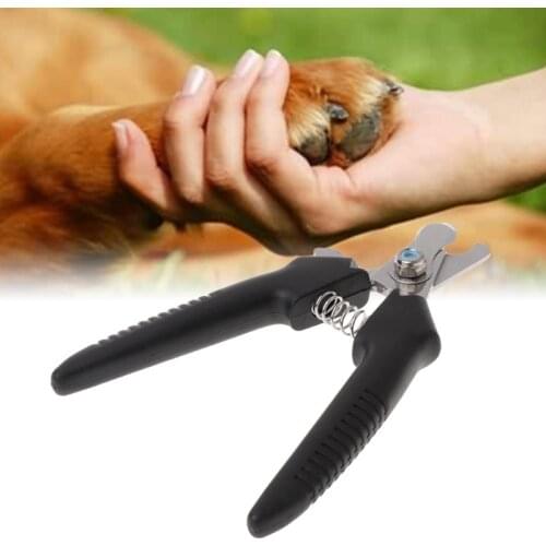 T84E Nail Clippers Pets Dog Cat Claw Cutter Trimmer Grooming Scissors Stainless Steel