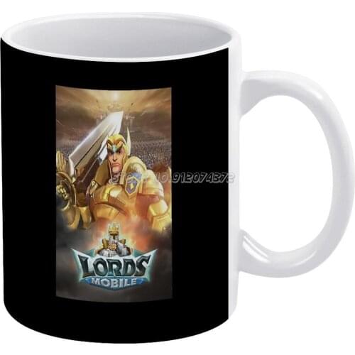 Mobile Game Coffee Mugs High Fashion Luxury Pattern Ceramic Mug Custom Cup Mugs Coffee Cups Ceramic Mobile Phone Lord Game Gamer
