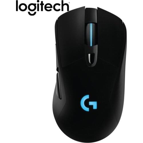 Original Logitech G703 Gaming Mouse Wireless Dual Mode 12000 DPI RGB Backlit Computer Gaming Mouse With Mechanical Keys