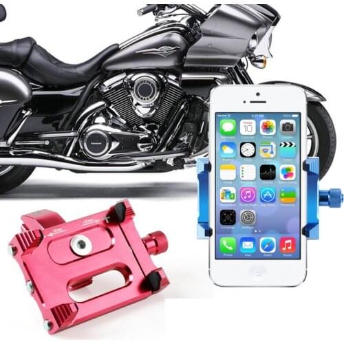 New NASAKI motorcycle GPS navigation mobile phone CNC metal stand strong stand motorcycle general mobile phone bracket