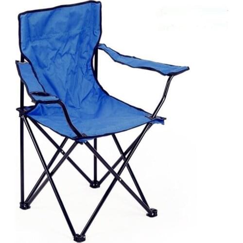 2017 New Rushed Furniture Stool Cadeira Dobravel Outdoor Large Armrest Metal folding Chairs Casual Portable Beach Chairs