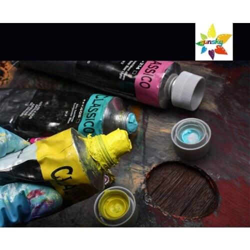 Original Italy Maimeri Classico Oil colour Bright colors tubular 60 ml single 77 colors Self selected Professional Art supplies
