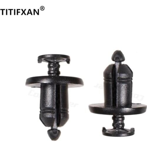 10PCS Car Bumper Trim Plastic Fastener Clip For Renault Megane Laguna Twingo