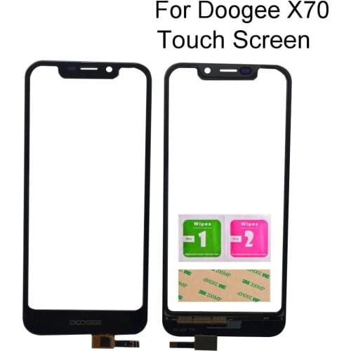 5.5'' Touch Screen For Doogee X70 Touch Panel Sensor Glass Lens Touch Screen Repair Parts Tools 3M Glue