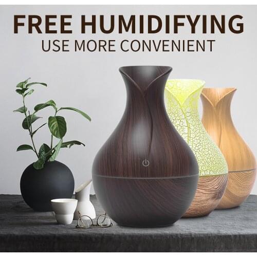 Changeable Aroma Essential Oil Diffuser Mini USB Air Humidifier Portable Ultrasonic Mist Humidifier Air Purifier LED Night Light