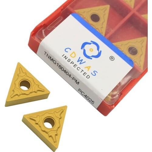 High quality TNMG160404 PM PC4025 Carbide insert milling turning tool Lathe tool Turning insert for machining steel parts