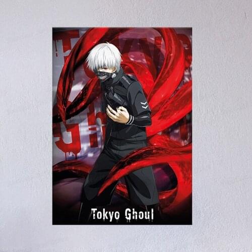 1 Pcs Hot Sale Tokyo Ghoul Kaneki Ken Anime Maxi Manga Wall Poster PrintHome Decoration Wall Art