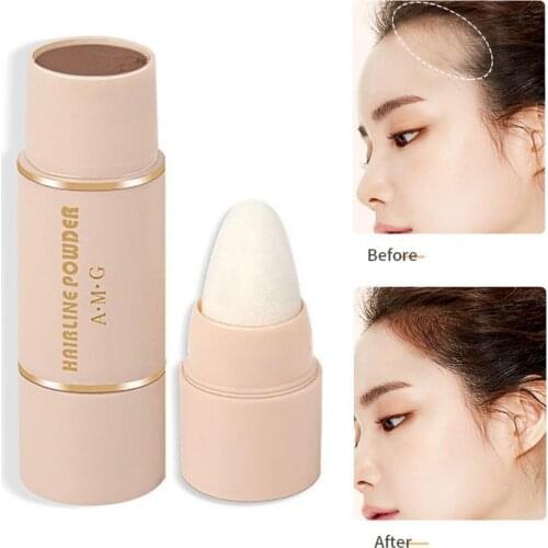 2.7g Brow Stamp Powder Hairline Powder Natural Modification Filling-Bald Hair Line Hairline Eyebrow Shaping Makeup Powder Girl