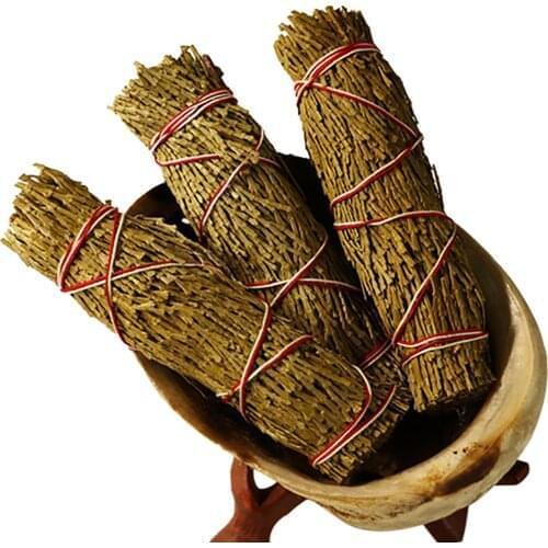 3PCS Smudge Bundles Ancient Ceremonial White Cedar Bundles Set Pure Leaf Repels Negative Energy